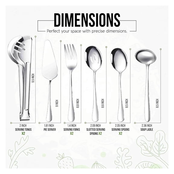 NEXNEOM SERVING UTENSILS SET