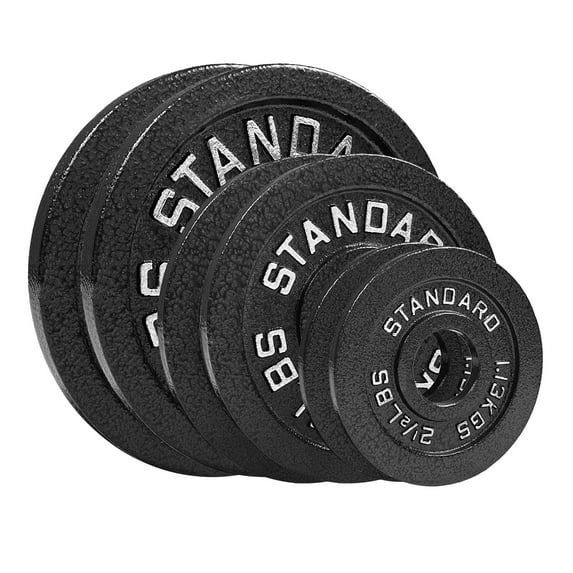NEXO Fitness Premium Coated 35LB Weight Plates Set