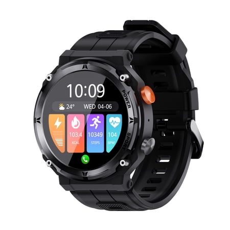 NEXOVA C21 Pro Smart Watch 1.39" Screen Outdoor Fitness Tracker Bluetooth Call Message Push