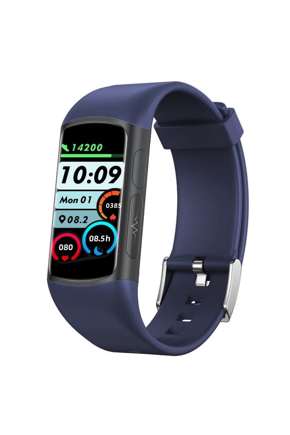 Fitness Tracker Smart Bracelet 1.47-inch Multiple Sports Modes Pedometer Smartwatch Message Notification IP67 Waterproof