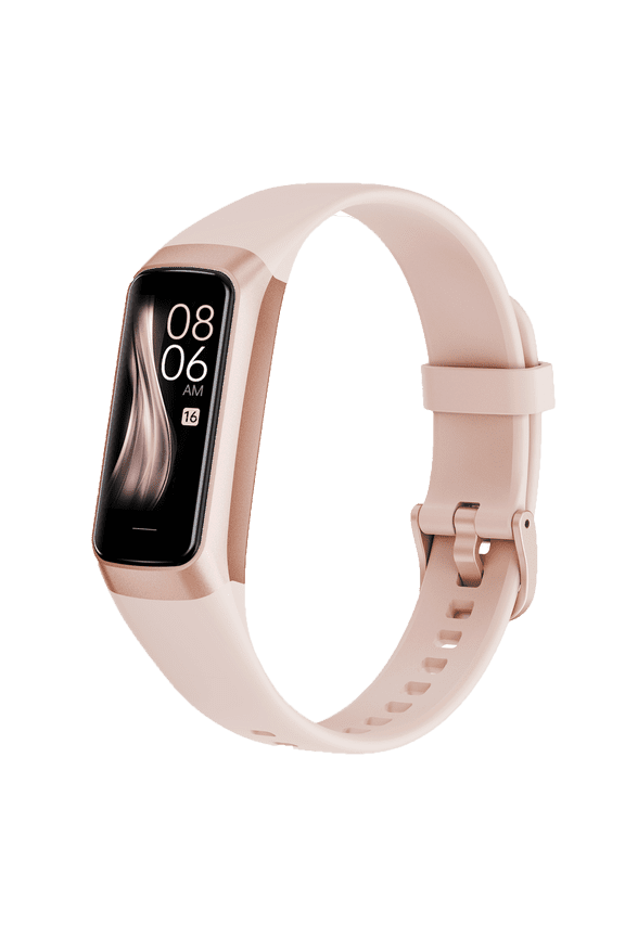 Fitness Tracker Smartwatch AMOLED Screen Multiple Sports Modes 3ATM Waterproof Smart Bracelet Message Notification Call Reminder Pedometer