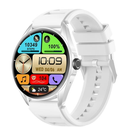 NEXOVA Smart Watch 1.43" AMOLED Screen Make/Answer Calls Fitness Tracker Multiple Sports Modes