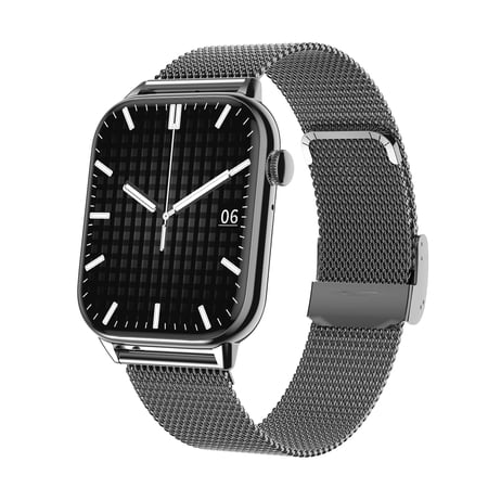 NEXOVA Smart Watch Fitness Tracker Make/Answer Calls Multiple Sports Modes Pedometer Message Notifications IP67 Water Resistance