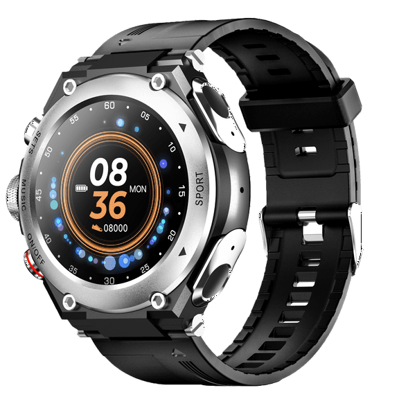 NEXOVA Smart Watch TWS Earphones 2 in 1 Fitness Tracker 1.28 Inch Multiple Sports Modes Pedometer Make/Answer Calls Message Notification