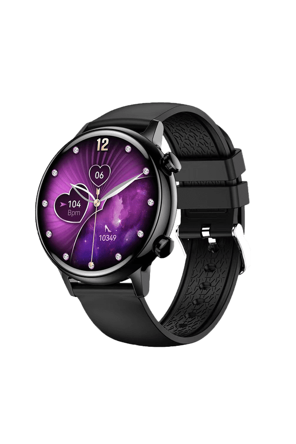 Smart Watch for Women Fitness Tracker AMOLED Screen Multiple Sports Modes Make/Answer Calls Message Notifications Pedometer IP68 Waterproof