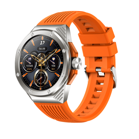 NEXOVA Smartwatch 1.46-inch Fitness Tracker Multiple Sports Modes Make/Answer Calls Message Notification Pedometer