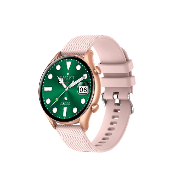 NEXOVA Smartwatch Fitness Tracker 1.32-inch Make/Answer Calls Message Push Multiple Sports Modes Pedometer IP67 Waterproof