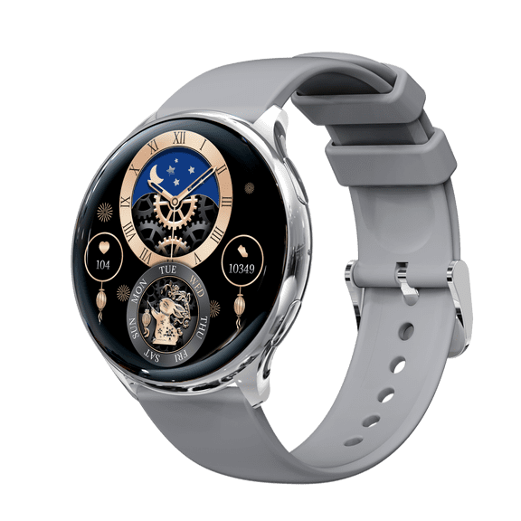 NEXOVA Smartwatch Fitness Tracker 1.39-inch Make/Answer Calls Message Notifications Multiple Sports Modes Pedometer IP67 Waterproof