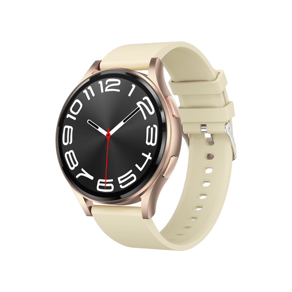 NEXOVA Smartwatch Fitness Tracker 1.43-inch AMOLED Screen Multiple Sports Modes Pedometer Make/Answer Calls Message Notifications IP67 Waterproof