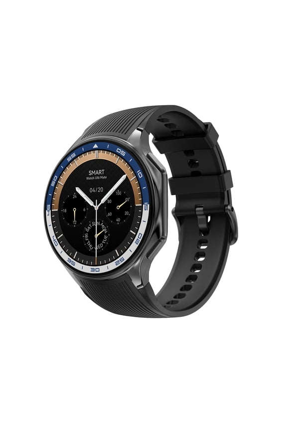 Smartwatch Fitness Tracker 1.43-inch AMOLED Screen Voice Recorder Make/Answer Calls Message Notifications Multiple Sports Modes Pedometer IP68 Waterproof