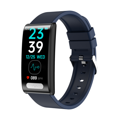 NEXOVA Smartwatch Fitness Tracker 1.47-inch AMOLED Screen Multiple Sports Modes Pedometer Make/Answer Calls Message Notifications IP68 Waterproof
