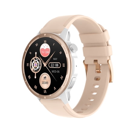 NEXOVA Smartwatch Fitness Tracker Multiple Sports Modes Make/Answer Calls Pedometer Message Notifications IP67 Waterproof