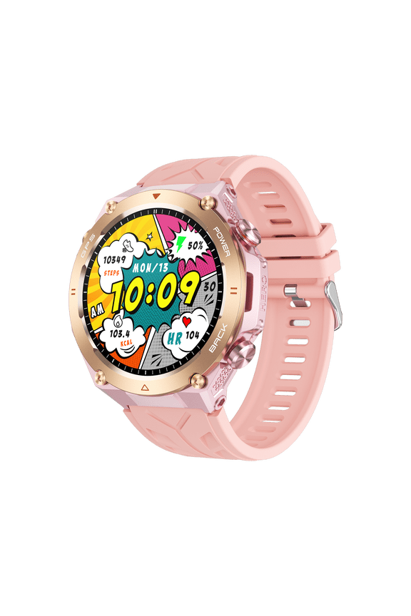 Smartwatch Fitness Tracker 1ATM Waterproof GPS Compass 1.45-inch Multiple Sports Modes Pedometer Make/Answer Calls Message Notification