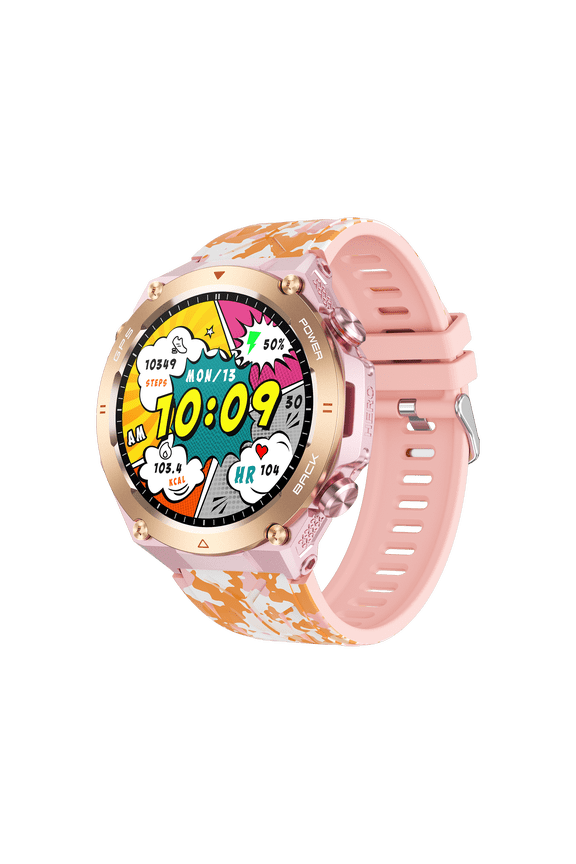 Smartwatch Fitness Tracker 1ATM Waterproof GPS Compass 1.45-inch Multiple Sports Modes Pedometer Make/Answer Calls Message Notification