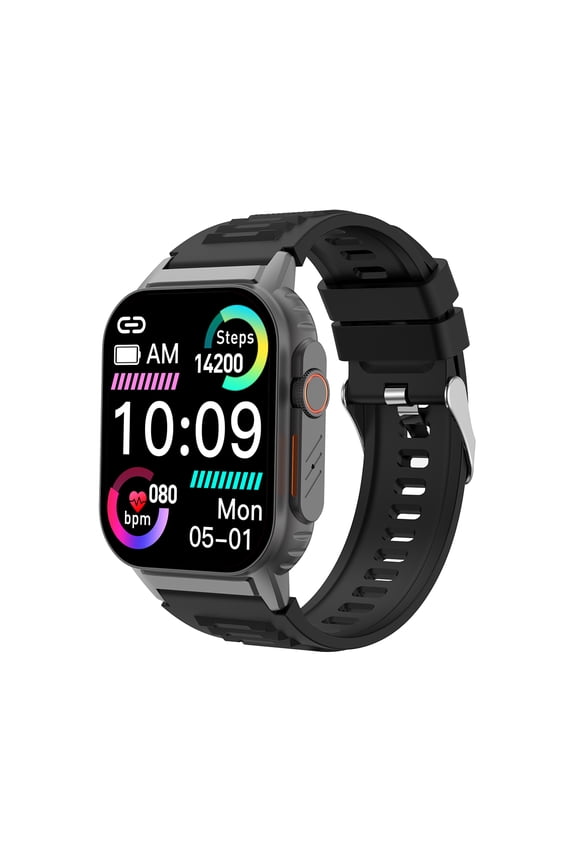Smartwatch Fitness Tracker 2.01-inch Multiple Sports Modes Pedometer Make/Answer Calls Message Notification IP67 Waterproof
