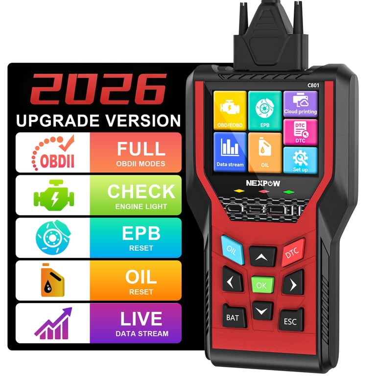 ANCEL OBD2 Scanner Code Reader – Diagnose Check Engine Light & Reset Faults