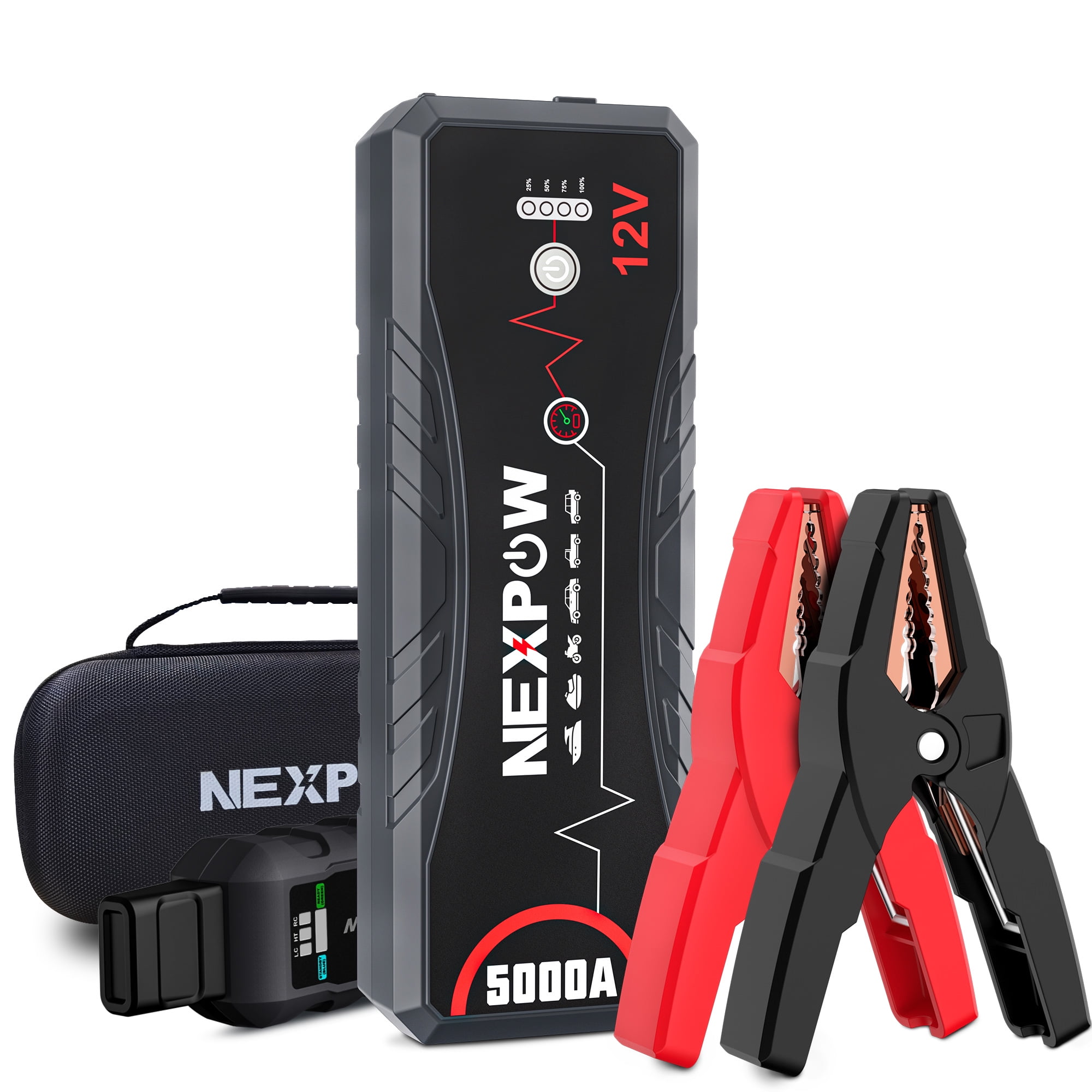 43% Discount on NEXPOW 2500A Portable Jump Starter Today - Global Village  Space