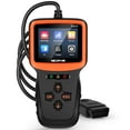 thumbnail image 1 of NEXPOW OBD2 Scanner Code Reader, Check Engine Code Readers with I/M Readiness, CAN Diagnostic Scan Tool for All Vehicles after 1996, Orange, 1 of 9