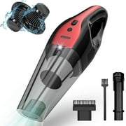 NEXPOW Car Vacuum Cleaner,10000PA Rechargeable Cordless Handheld Vacuum with 800ml Dust Cup & LED Light, Handheld Vacuum Cleaner for Car, Home and More