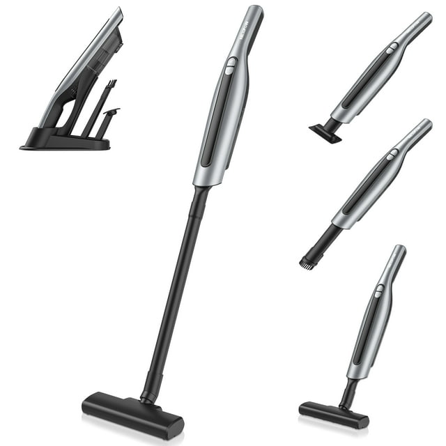 NEXPOW Cordless Stick Vacuum Cleaner, 4 in 1 Rechargeable Lightweight