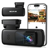NEXPOW 2K Wifi Front Dash Cam with Voice Control For Car with App, 24H Parking Mode,G-Sensor,Loop Recording,IR Night Vision