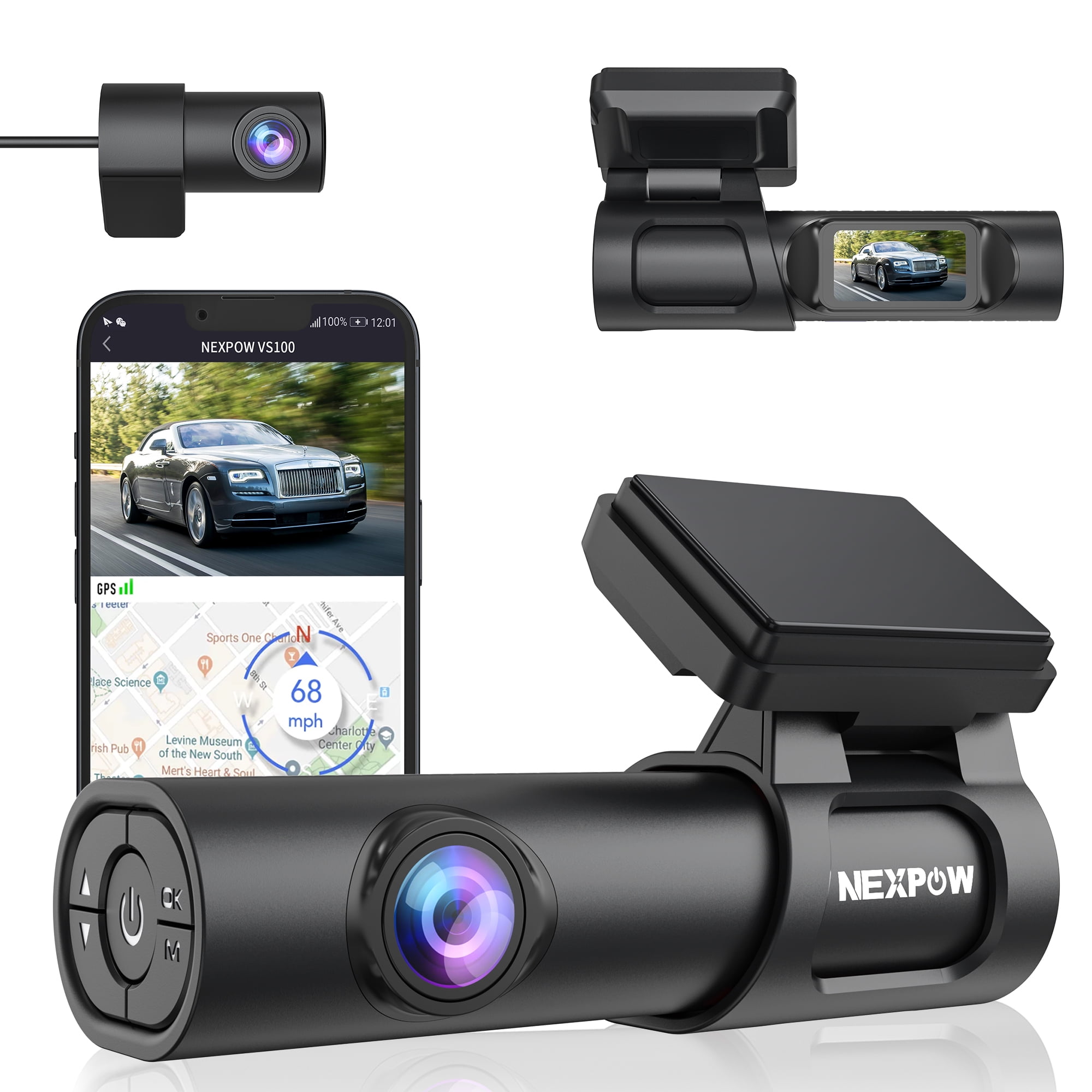 dash cam with capacitor