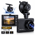 thumbnail image 1 of NEXPOW Dash Cam Front and Rear, 1080P Full HD Dash Camera, Dashcam with Night Vision, Car Camera with 3-inch LCD Display, G-Sensor, Loop Recording, WDR, 1 of 8