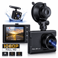 thumbnail image 1 of Nexpow Dash Cam Front & Rear 1080P Full HD Night Vision, Parking Mode, G-Sensor, Loop Recording, WDR, 3-inch LCD, 1 of 8