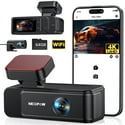 Nexpow WiFi Front & Rear 4K+2K Dash Camera