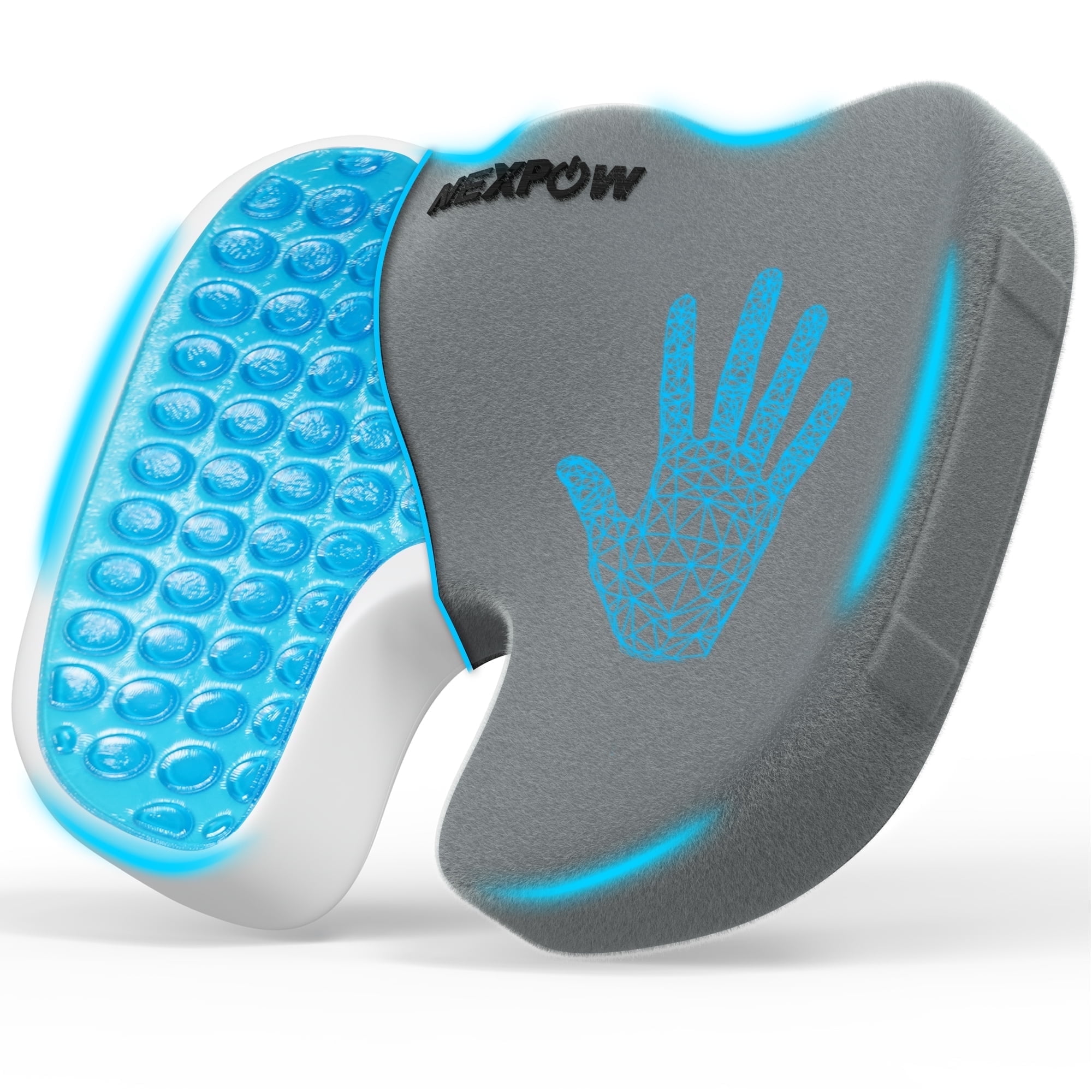 Nexpow Memory Foam Seat Cushion, Cooling Gel Tailbone Pillow
