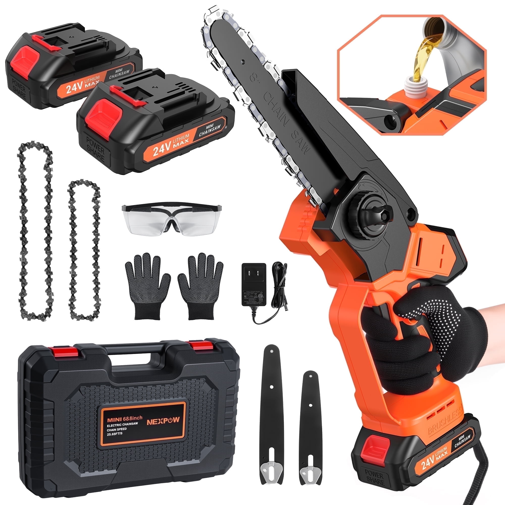 新品未開封DLiP BLAHRMY CHAINSAW Amazon.com : SEYVUM Brushless 40V 16