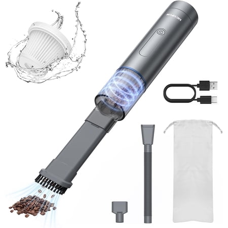 NEXPOW Portable Car Vacuum,7000PA Handheld Vacuum Cleaner with High Power, Mini Hand Vacuum with 7500 mAh Battery