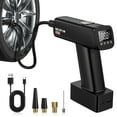 thumbnail image 1 of NEXPOW Cordless Tire Inflator, 160PSI Portable Air Pump with Digital Pressure Gauge, Air Compressor for Car Tires with Auto Shut-Off, Emergency LED Light, 1 of 9