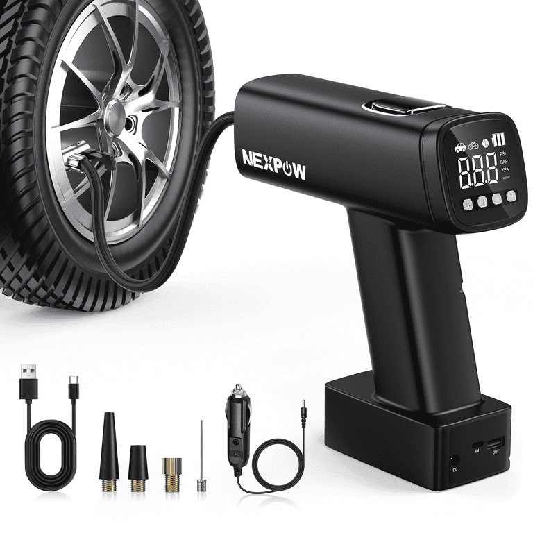 MODARI Tire Inflator Portable Air Compressor - 160 PSI Wireless Pump
