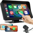 thumbnail image 1 of NEXPOW Wireless Carplay Screen, 7" Car Play Screen & Stereo Fit for Android Auto and Apple CarPlay - Multimedia Player, Bluetooth, for Car, Trucks, SUV New, 1 of 8