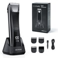 thumbnail image 1 of NEXPURE Body Hair Trimmer for Men, Groin Trimmer, Mens Pubic Hair Trimmer, Wet/Dry Shaver Groomer, with LED Light, IPX5 Waterproof, 1 of 8