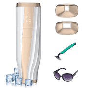 NEXPURE Laser Hair Removal - IPL System for Permanent Results, 5 Levels, 2 Modes, Full Body Hair Removal, Built-in Cooling, Shaver, Goggles