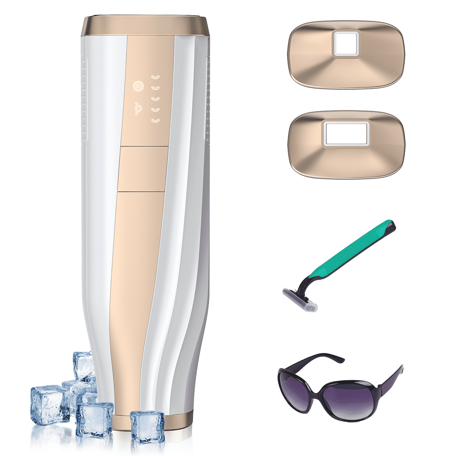 1/6 Joe ヘッド with Hair Implantation NEXPURE IPL Laser Hair Removal Machine - Home Use, Permanent