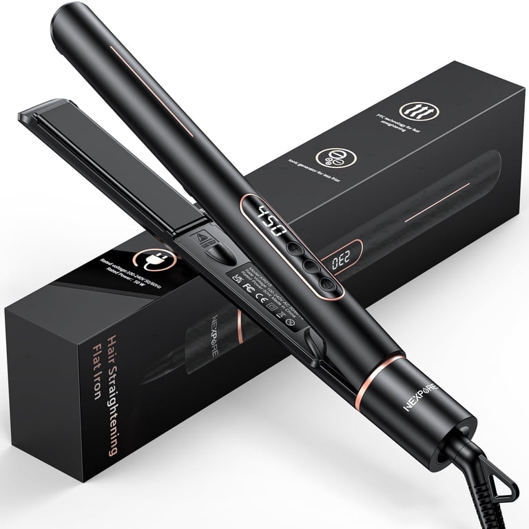 Sleek Black Hair Straightener Flat Iron for Smooth Styling Amazon.com : Sleek main image 3