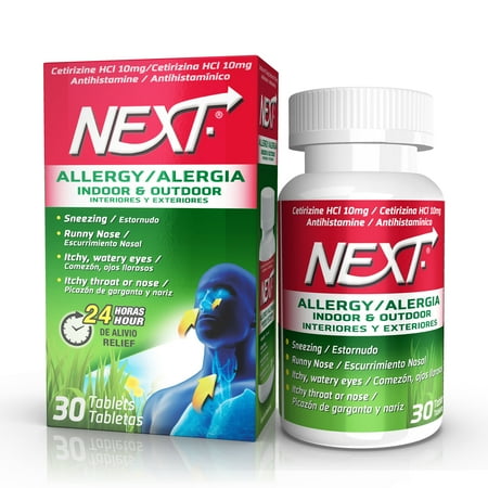 NEXT 24 Hour Allergy Relief, 30 Count