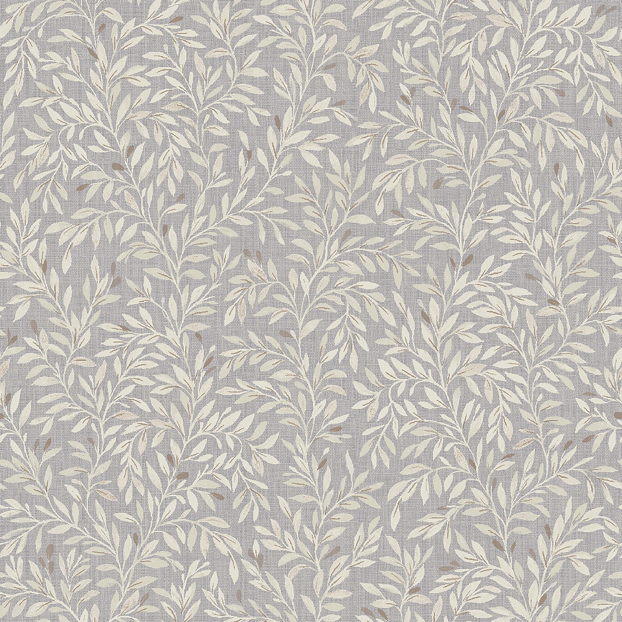 NEXT Ditsy Leaf Grey Wallpaper