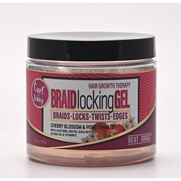 NEXT IMAGE - Braid Locking Gel [Cherry Blossom & Pomegranate] 16 oz