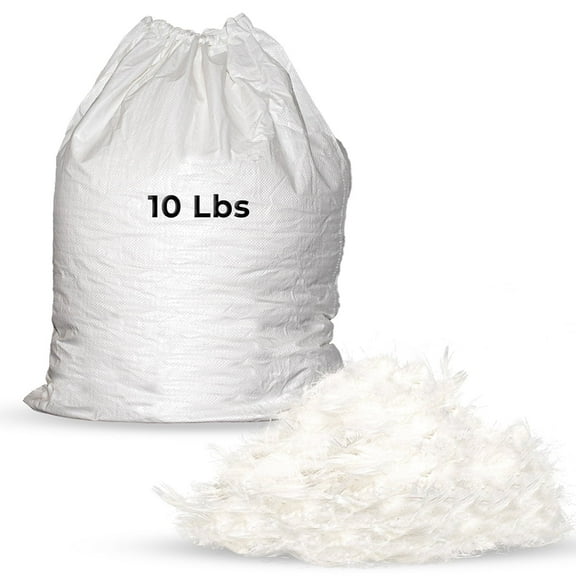 NEXTGEN Premium White Down/Goose Feathers 10/90 Stuffing & Fill Hypoallergenic Pillow Filling, restuffing, Fluffing, for Cushions, Comforters, Jackets - for DIY Projects and Home Décor