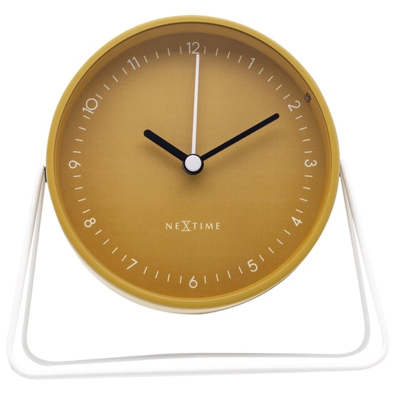 NEXTIME ALARM CLOCK BERLIN YELLOW