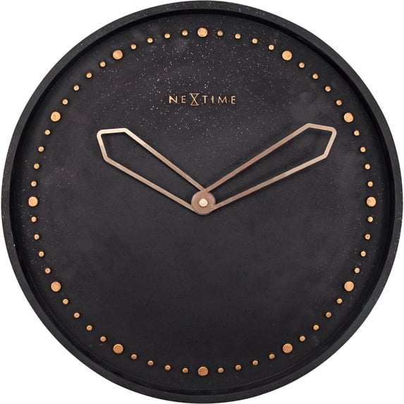 NEXTIME CLOCK CROSS - BLACK