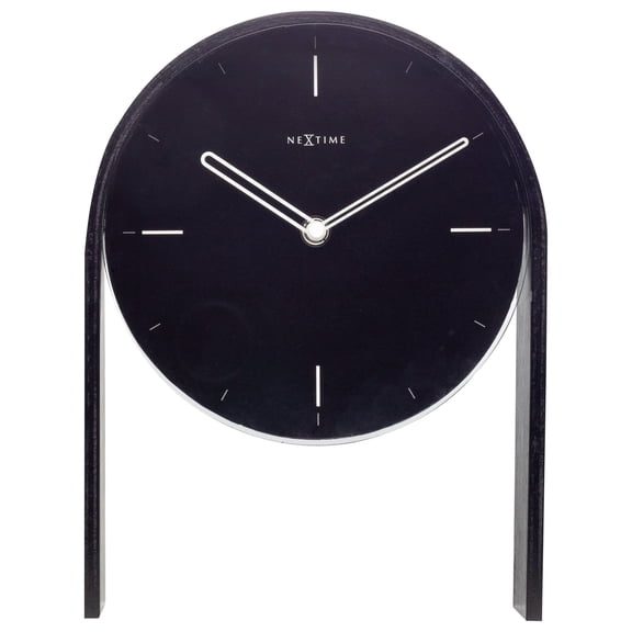 NEXTIME TABLE CLOCK NOA - BLACK