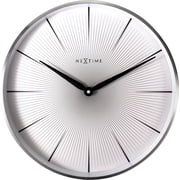 NEXTIME WALL CLOCK 2 SECONDS - WHITE