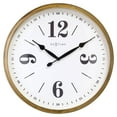 thumbnail image 1 of NEXTIME WALL CLOCK CLASSIC - GOLD/WHITE, 1 of 10