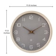thumbnail image 1 of NEXTIME WALL CLOCK ECO BIODEGRADE - BEIGE, 1 of 5