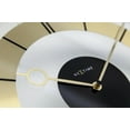 thumbnail image 1 of NEXTIME WALL CLOCK RETRO GOLD, 1 of 7